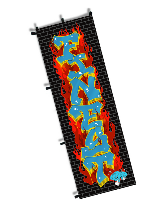 Finest "Brick by Brick" Nobori Flag