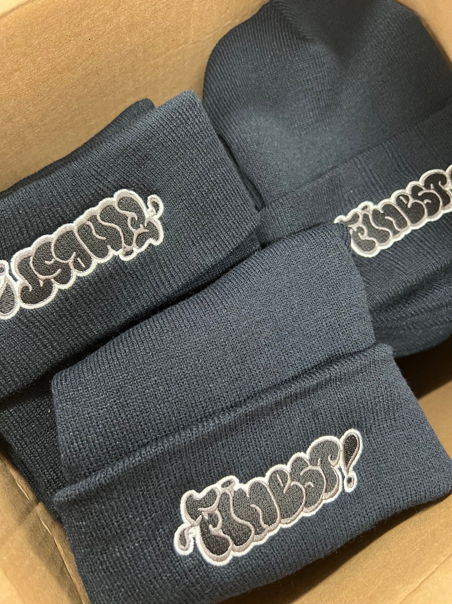 Finest Embroidered Graffiti Beanie