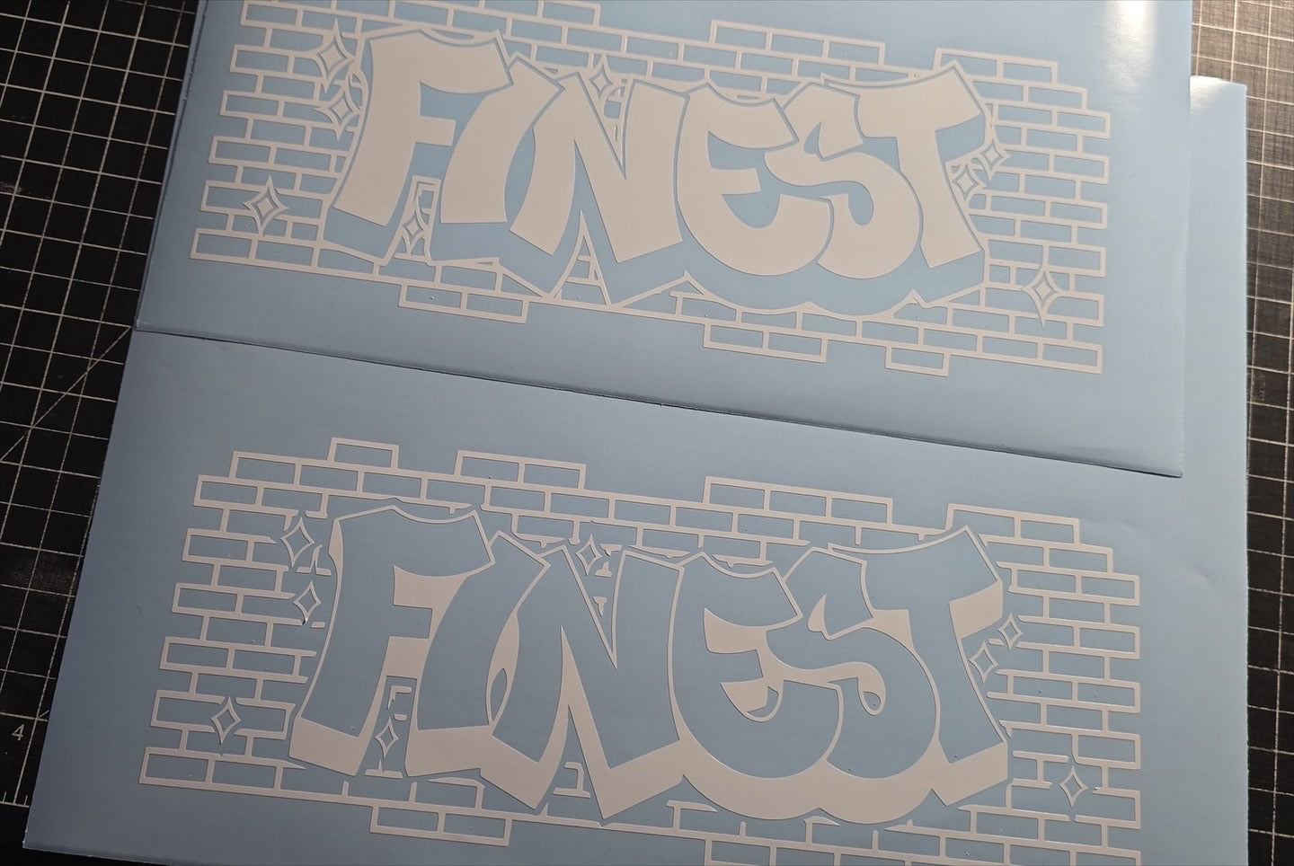 Finest “Brick by Brick” Diecut