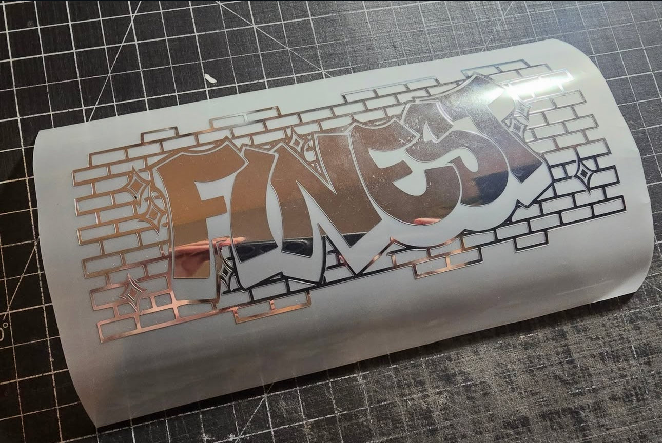 Finest “Brick by Brick” Diecut
