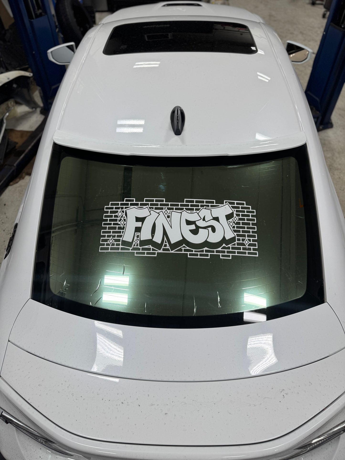 Finest "brick by Brick" Rear Banner