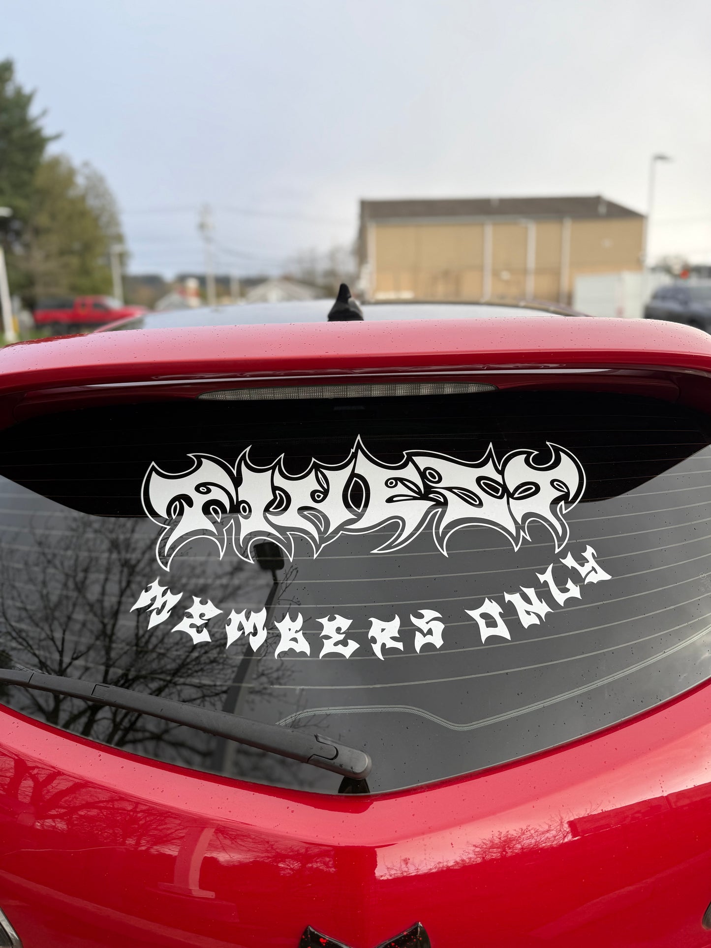 Finest “Tribal” Rear Members Only Banner
